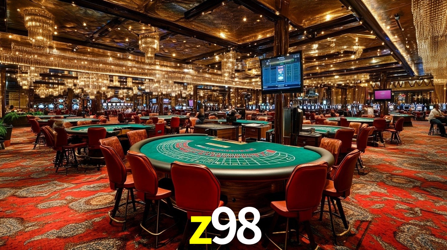 z98: Jogos de Caça-Níqueis-Altas Recompensas, Roleta-Velocidade, Blackjack-Desafios Máximos